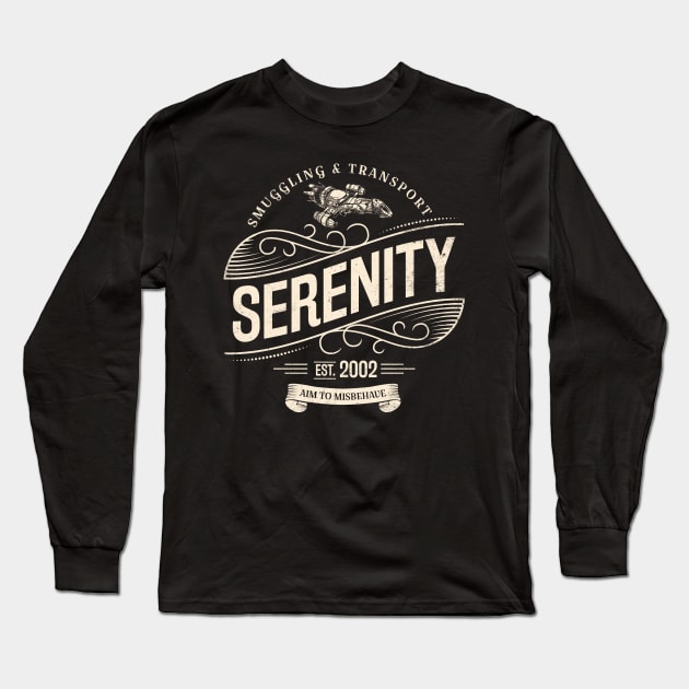 Serenity Smuggling and Transport Long Sleeve T-Shirt by kg07_shirts